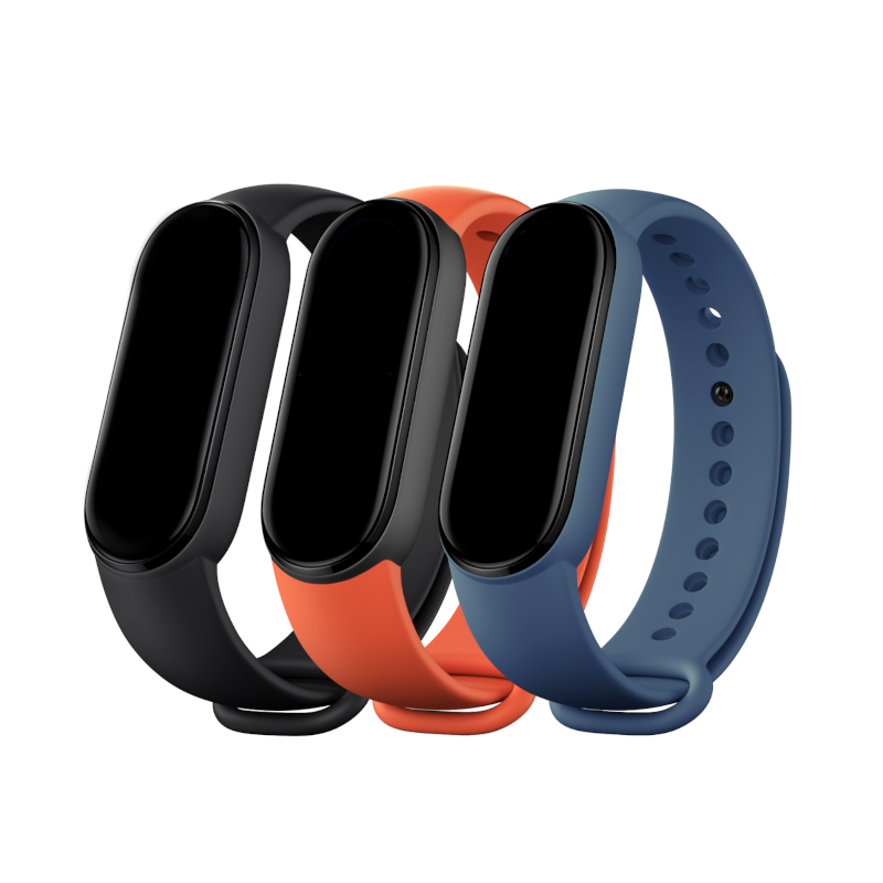 Xiaomi Smart Band 6 Strap(3 pack) Black |Orange | Blue