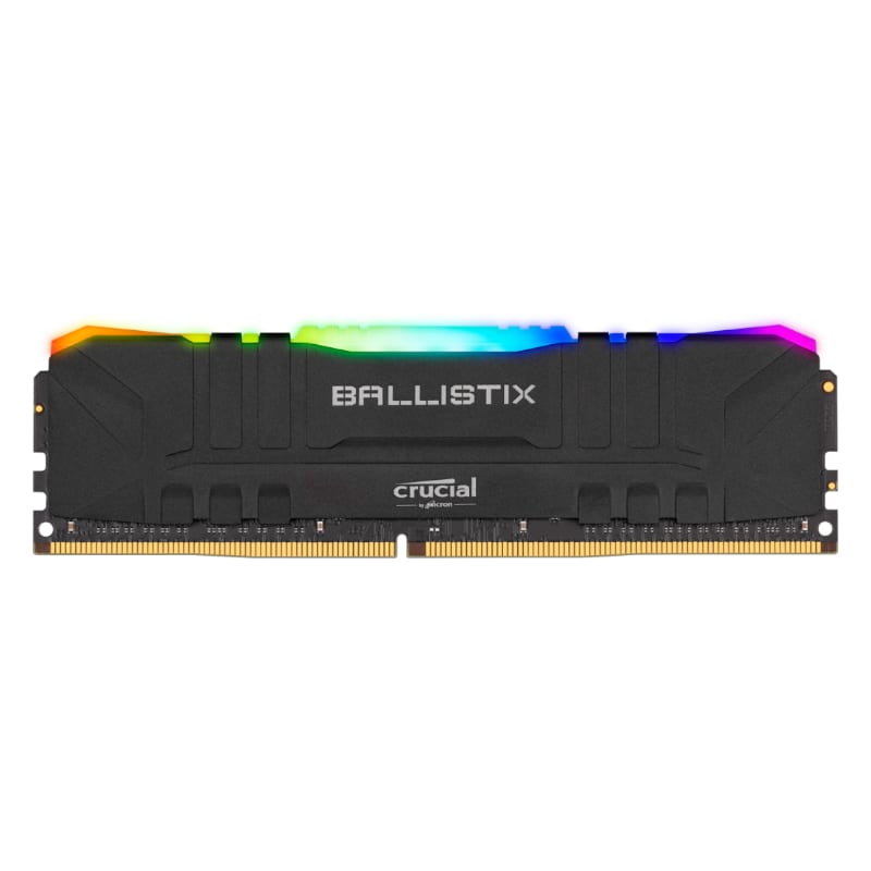 Crucial Ballistix RGB 16GB DDR4 3600MHz Desktop Gaming Memory - Black