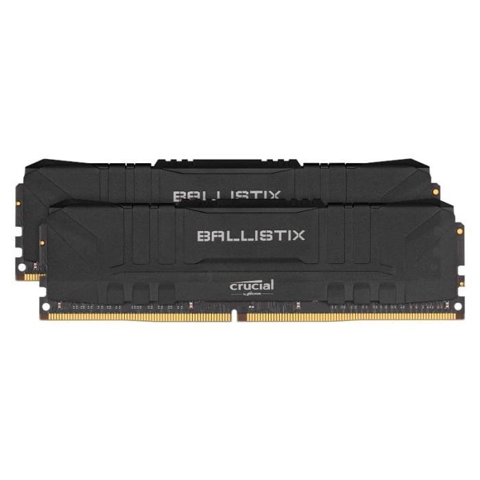 Crucial Ballistix 32GB Kit (2x16GB) 3200MHz DDR4 Desktop Gaming Memory - Black