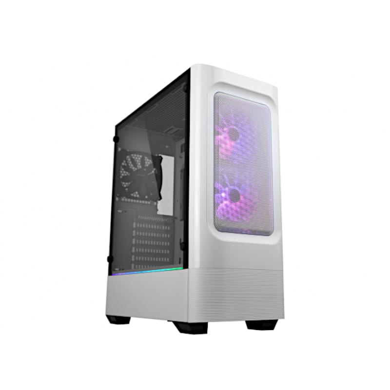 Raidmax EVOL ATX | Micro-ATX | Mini-ITX ARGB Mid-Tower Gaming Chassis - White