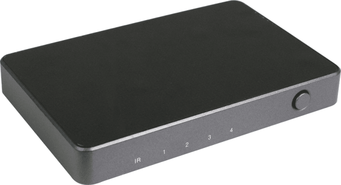 HDCVT 4x1 HDMI 2.0 Switch with Audio