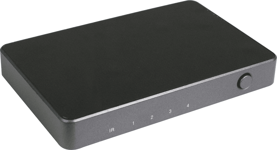 HDCVT 4x1 HDMI 2.0 Switch with Audio