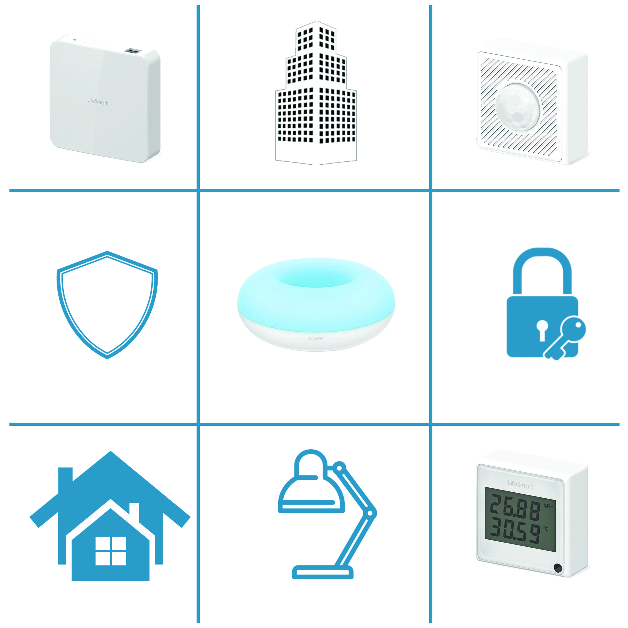 Lifesmart Smart Home Starter Kit Comfort