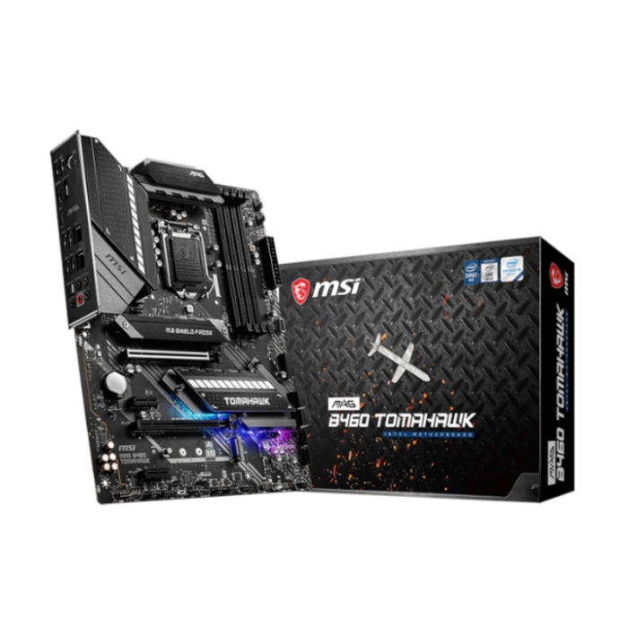 MSI B460 TOMAHAWK Intel LGA1200 ATX Gaming Motherboard