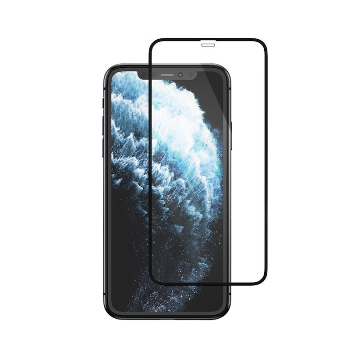 Mocoll 2.5D Tempered Glass Full Cover Protector for iPhone X/XS/11 Pro - Black