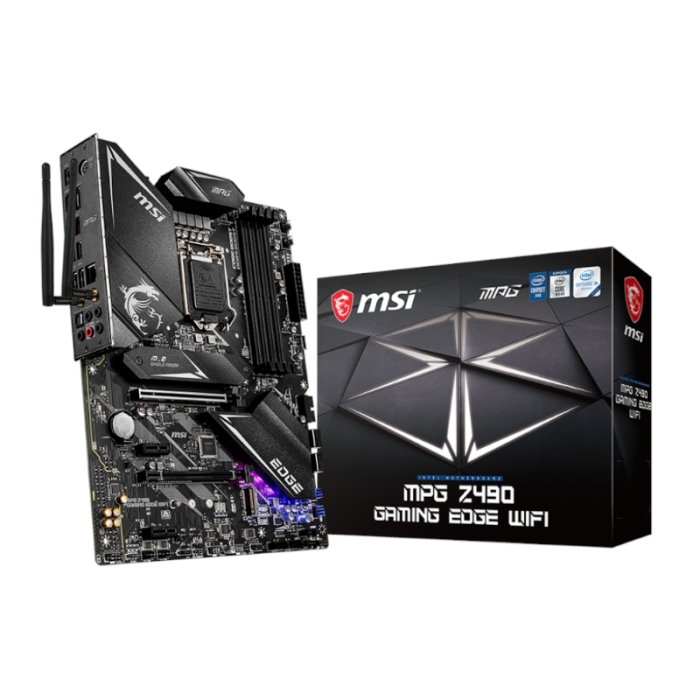 MSI Z490 GAMING EDGE WIFI LGA1200 ATX Gaming Motherboard