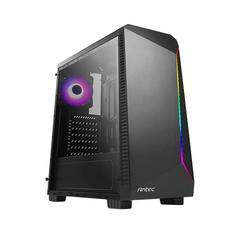 Antec NX220 ATX | Micro-ATX | Mini-ITX ARGB Mid-Tower Gaming Chassis - Black