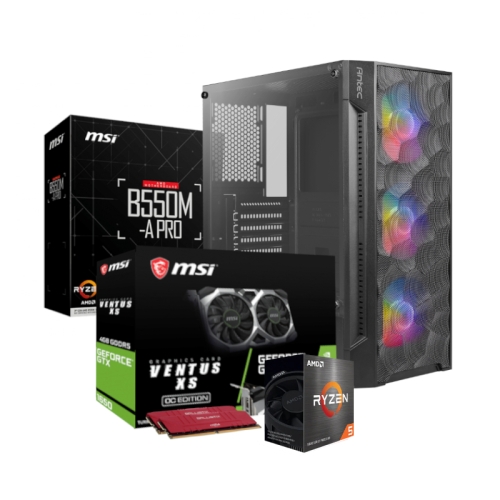 Prebuild AMD Ryzen 5 5600X STRIKE - EXOS