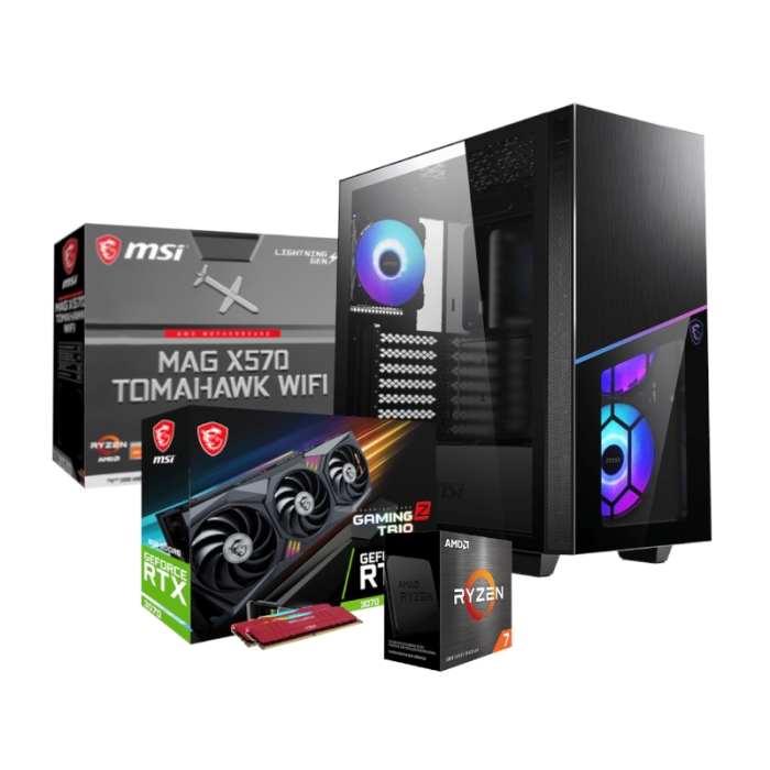 Prebuild AMD Ryzen 7 5800X TEMPEST - EXOS