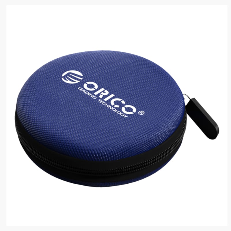 ORICO Round Headphone Cable Case - Blue