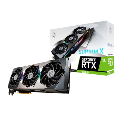 MSI Nvidia GeForce RTX 3070 Ti SUPRIM X 8G GDDR6X 256-Bit Graphics Card