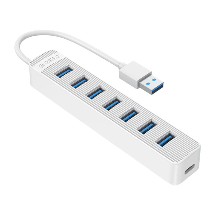 Orico 7 Port USB 3.0 Hub - White