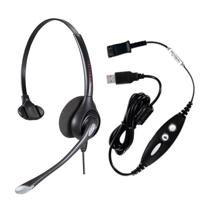 Calltel HW351N + Quick Disconnect Cabxle USB