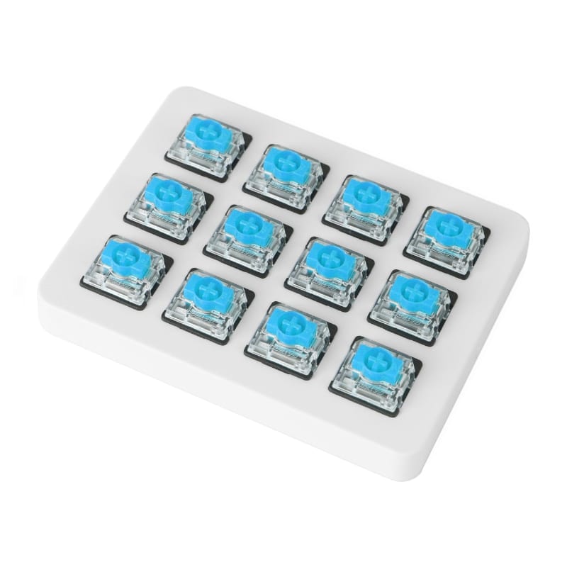 Keychron Blue Low Profile Gateron Mechanical Switch Set - 12Pcs