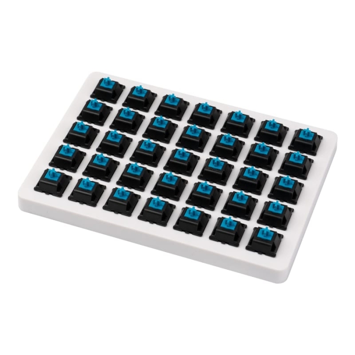 Keychron Blue Cherry MX Mechanical Set - 35Pcs