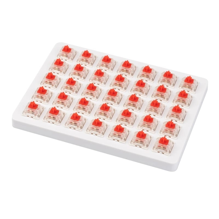 Keychron Red Gateron Mechanical Set - 35Pcs